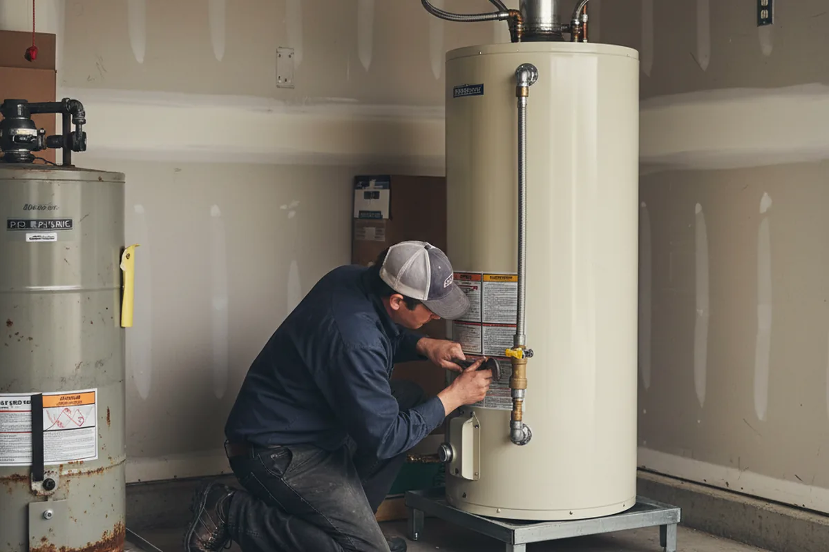 Water heater and shutoff valve replacement in Miami Gardens